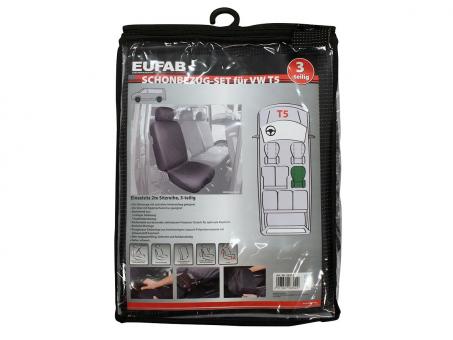 Eufab Schonbezug-Set für VW T5, 3-teilig 