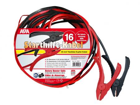 APA Starthilfekabel, 25 mm², mit Startcontrol 