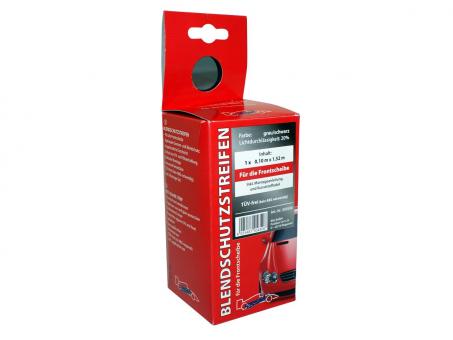 Formula Blendschutzstreifen grau-schwarz 