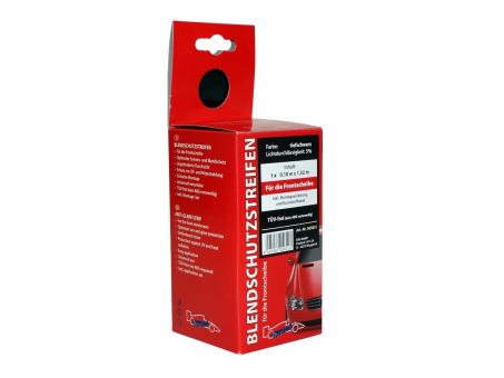 Formula Blendschutzstreifen tiefschwarz 