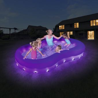 Bestway planschbecken color wave, 280x157x46 cm 