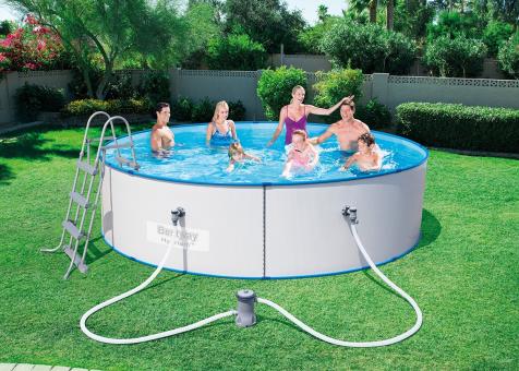 Bestway Hydrium Splasher Stahlwand Pool  360x90 cm 