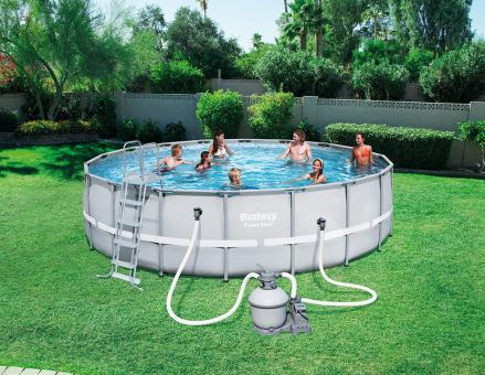 Bestway Frame Pool Power Steel Set 549x132 cm 