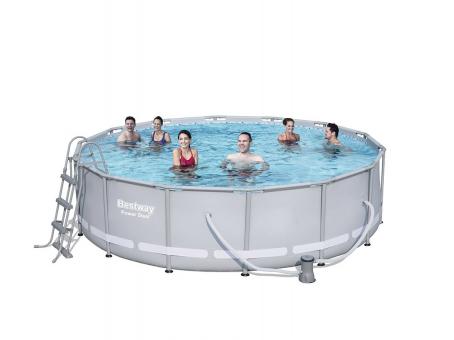 Bestway Frame Pool Power Steel Set 427x107 cm 