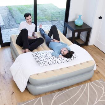 Bestway Luftbett Sleeplux  Elevated Queen-Size 203x152x41 