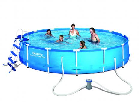 Bestway Frame Pool Steel Stahlpool Pro 457 x 91 cm 