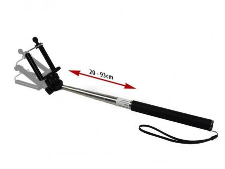 Selfie Stick schwarz, für Fotos und Videoss 