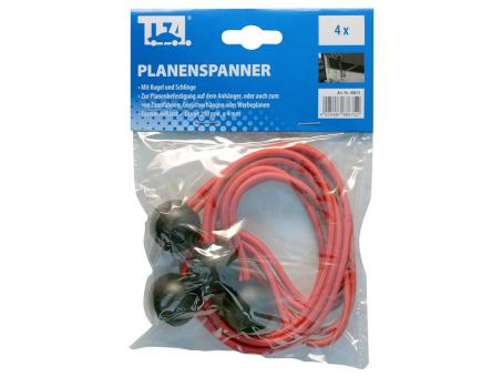 TFA  Planenspanner, 4-tlg. mit Kugel und Schlinge 