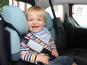 Happy Kids Gurtpolster zweifarbig hellblau-beige 