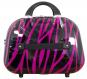 Die Koffermarke Polycarbonat Beautycase Zebra pink 