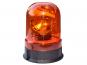 EUFAB Rundumleuchte orange mit Magnetfuss+Saugnapf 