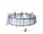 Bestway Frame Pool Power Steel Set 488x122 cm 