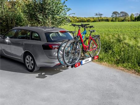 Fahrradträger CROW für Anhängekupplung teileweise vormontiert 