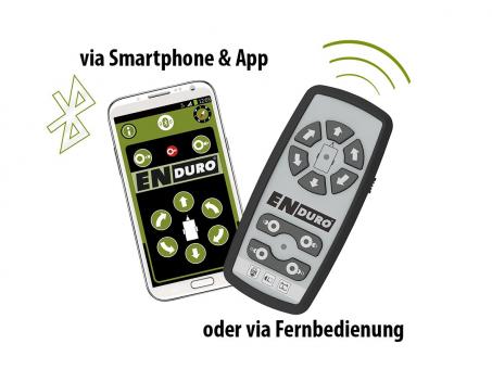 Enduro Rangierhilfe EM405 SMART für Wohnwagen 