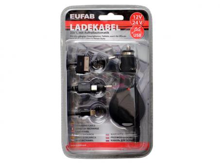 Eufab Universal Ladekabel für Handys 