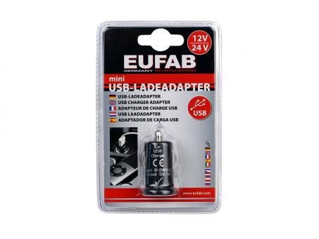 Eufab Mini USB Ladeadapter 