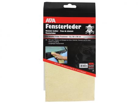 APA Fensterleder Echtleder 59x38cm 