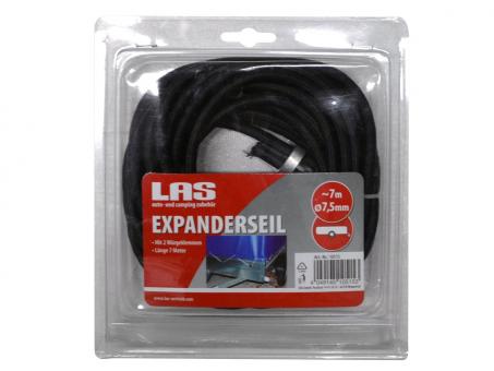 LAS Expanderseil, mit Klemmen, 7,5mm / 7m lang 