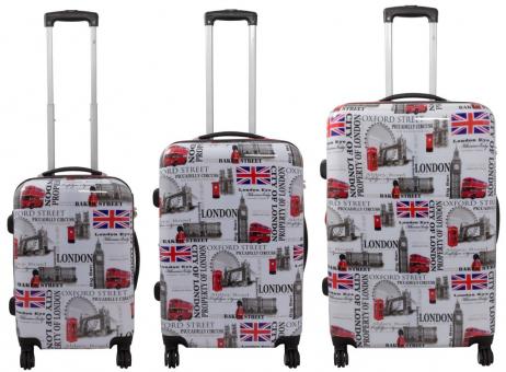 Die Koffermarke Polycarbonat-Kofferset 3-teilig London 1 