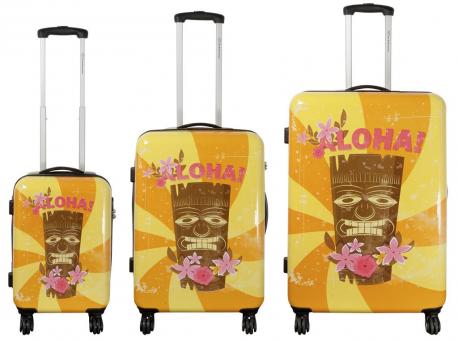 Die Koffermarke Polycarbonat-Kofferset 3-teilig Hawaii 1 
