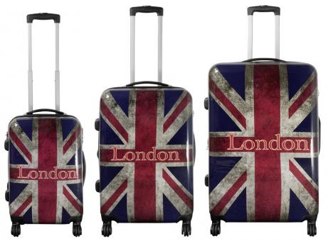 Die Koffermarke Polycarbonat-Kofferset 3-teilig Union Jack 