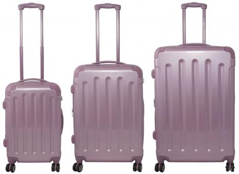 Die Koffermarke Polycarbonat Kofferset 3-teilig Nepal pink 