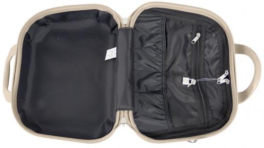 Die Koffermarke Polycarbonat Beautycase Nepal champagner 