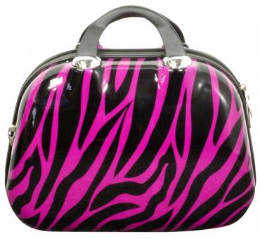 Die Koffermarke Polycarbonat Beautycase Zebra pink 