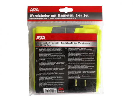 APA Warnbänder mit Magneten, 2er-Set 