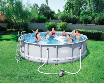 Bestway Frame Pool Power Steel Set 488x122 cm 