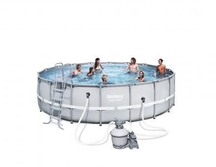 Bestway Frame Pool Power Steel Set 549x132 cm 