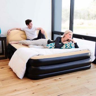 Bestway Luftbett Soft-Back Elevated Queen-Size 226x152x74 