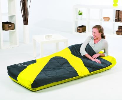 Bestway Luftbett Aslepa XL Single-Size mit Schlafsack 