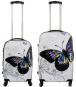 Die Koffermarke Polycarbonat-Kofferset 2-teilig Butterfly 