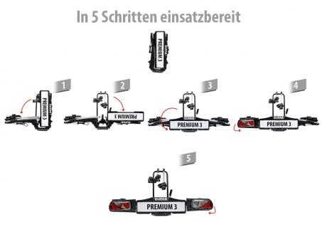 Eufab Fahrradträger PREMIUM III 