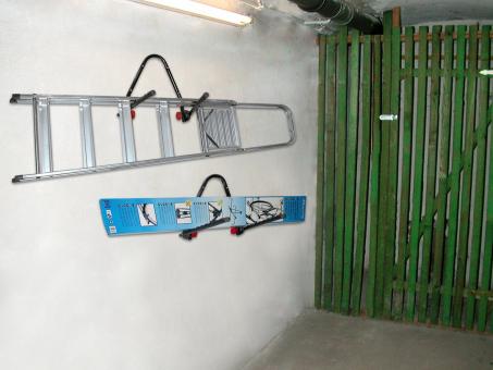Eufab Fahrrad-Wandhalter bis zu 3 Fahrräder 