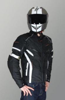 Rider-Tec Motorradjacke Urban Noir Blanc T Gräße L 