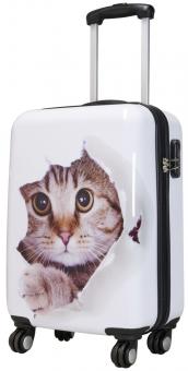 Die Koffermarke Polycarbonat-Kofferset 3-teilig Katze 