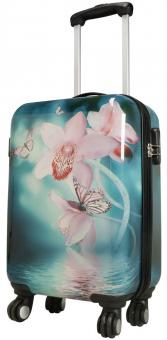 Die Koffermarke Polycarbonat-Kofferset 3-teilig Orchidee 