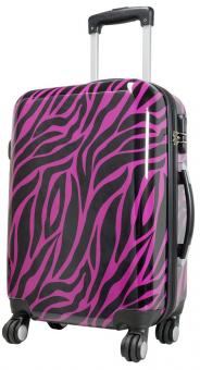 Die Koffermarke Polycarbonat-Kofferset 3-teilig Zebra pink 