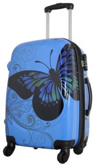 Die Koffermarke Polycarbonat-Kofferset 3-teilig Butterfly 