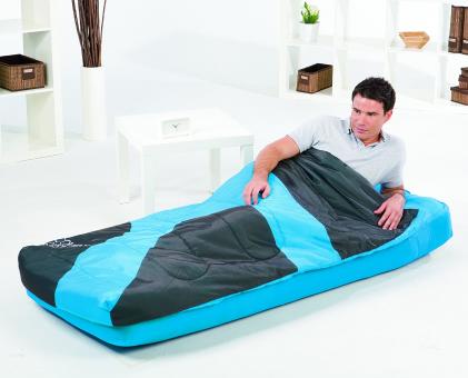 Bestway Luftbett Aslepa XL Single-Size mit Schlafsack 