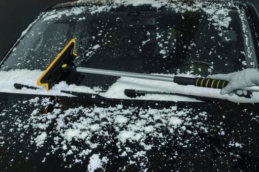 APA Eiskratzer mit Soft Schneeschieber 