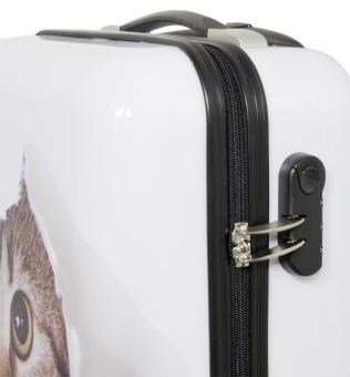 Die Koffermarke Polycarbonat-Kofferset 3-teilig Katze 