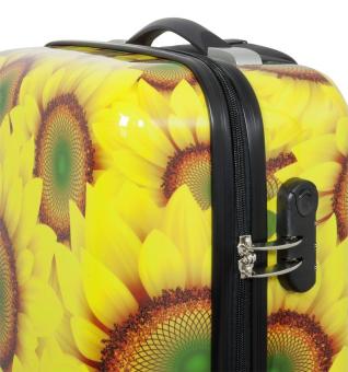 Die Koffermarke Polycarbonat-Kofferset 3-teilig Sunflower 