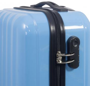 Die Koffermarke Polycarbonat-Kofferset 3-teilig Miami blau 