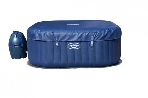 Bestway whirlpool lay-z-spa hawaii, blau, 180x180x71 cm 