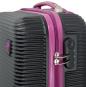 Die Koffermarke ABS-Kofferset 3-teilig Santorin fuchsia 