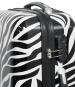 Die Koffermarke Polycarbonat-Kofferset 3-teilig Zebra weiß 