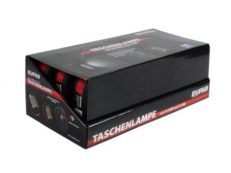 Eufab Taschenlampe mit 24 SMD und 3 LED 